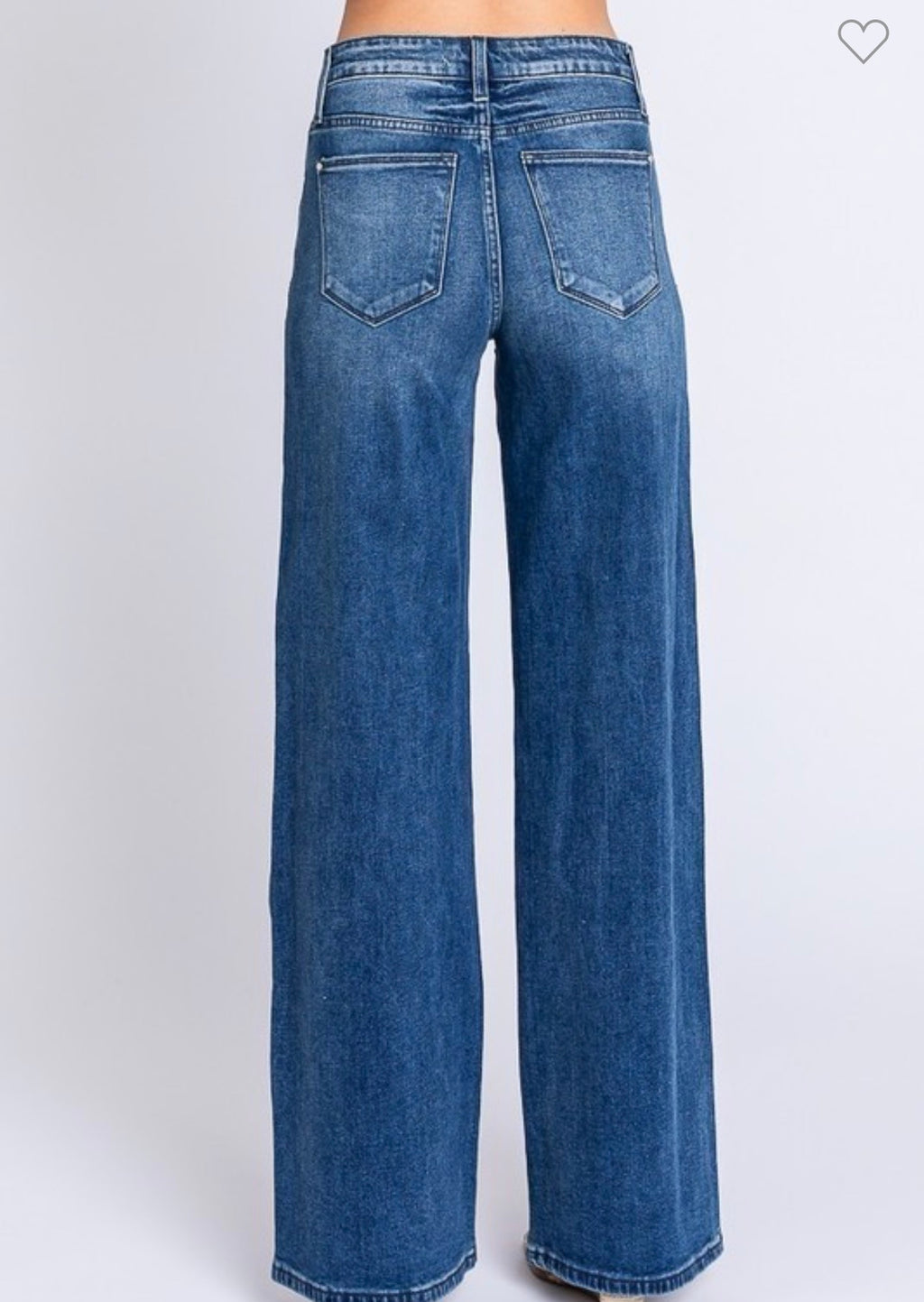 Petra High Rise Wide Leg Jeans