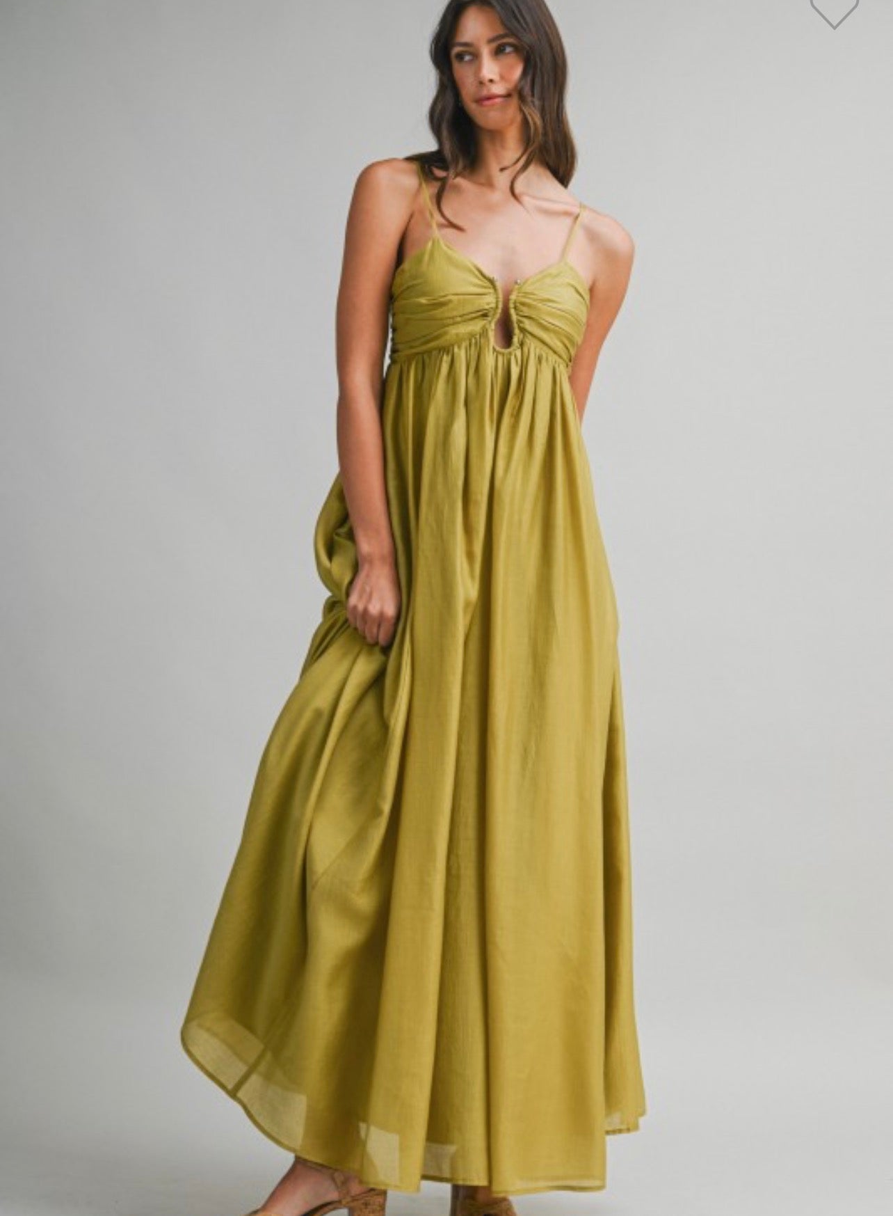 Avocado Maxi Dress