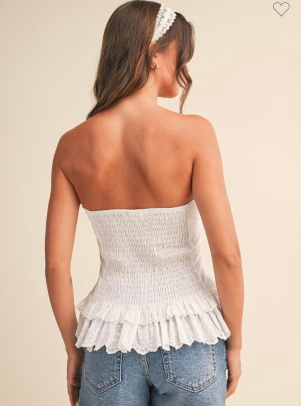 Strapless Top