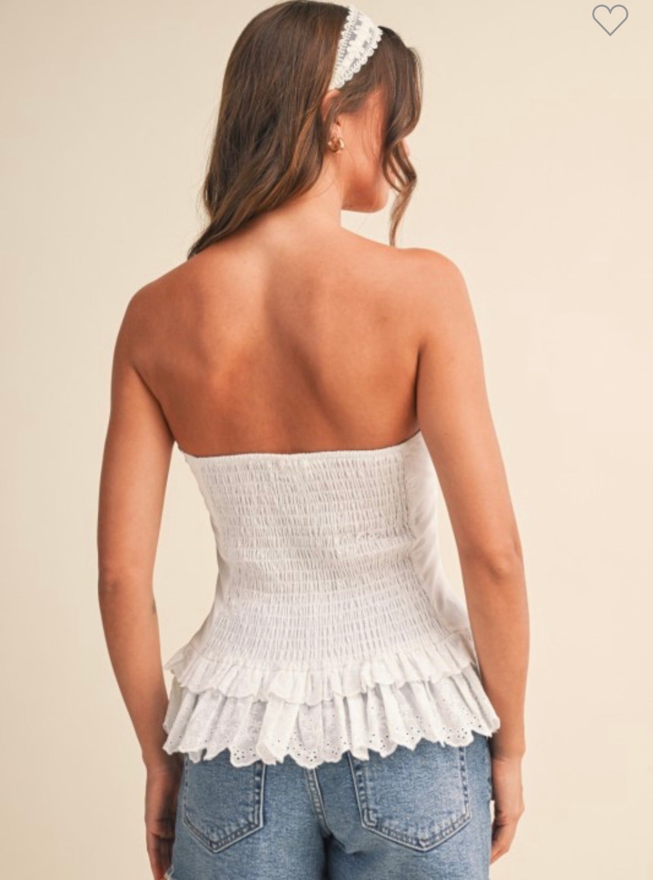 Strapless Top