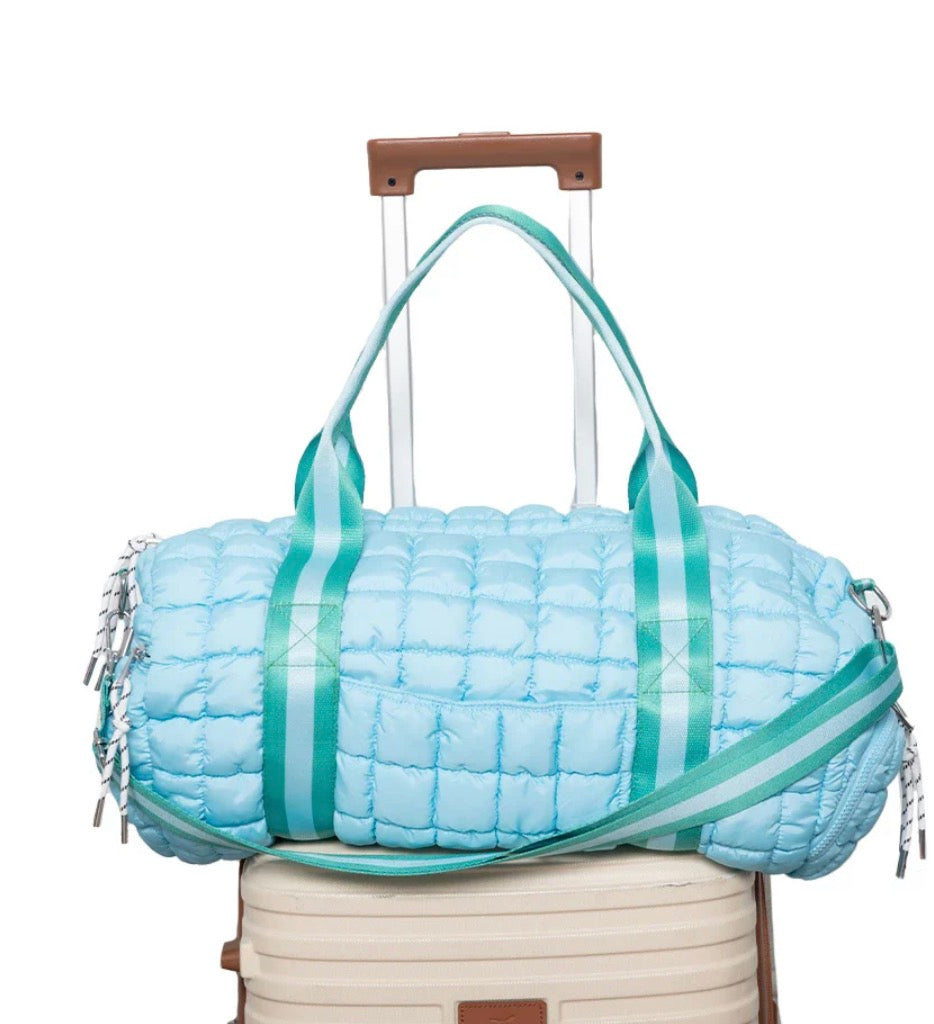 Katydid Quilted Duffle Bag