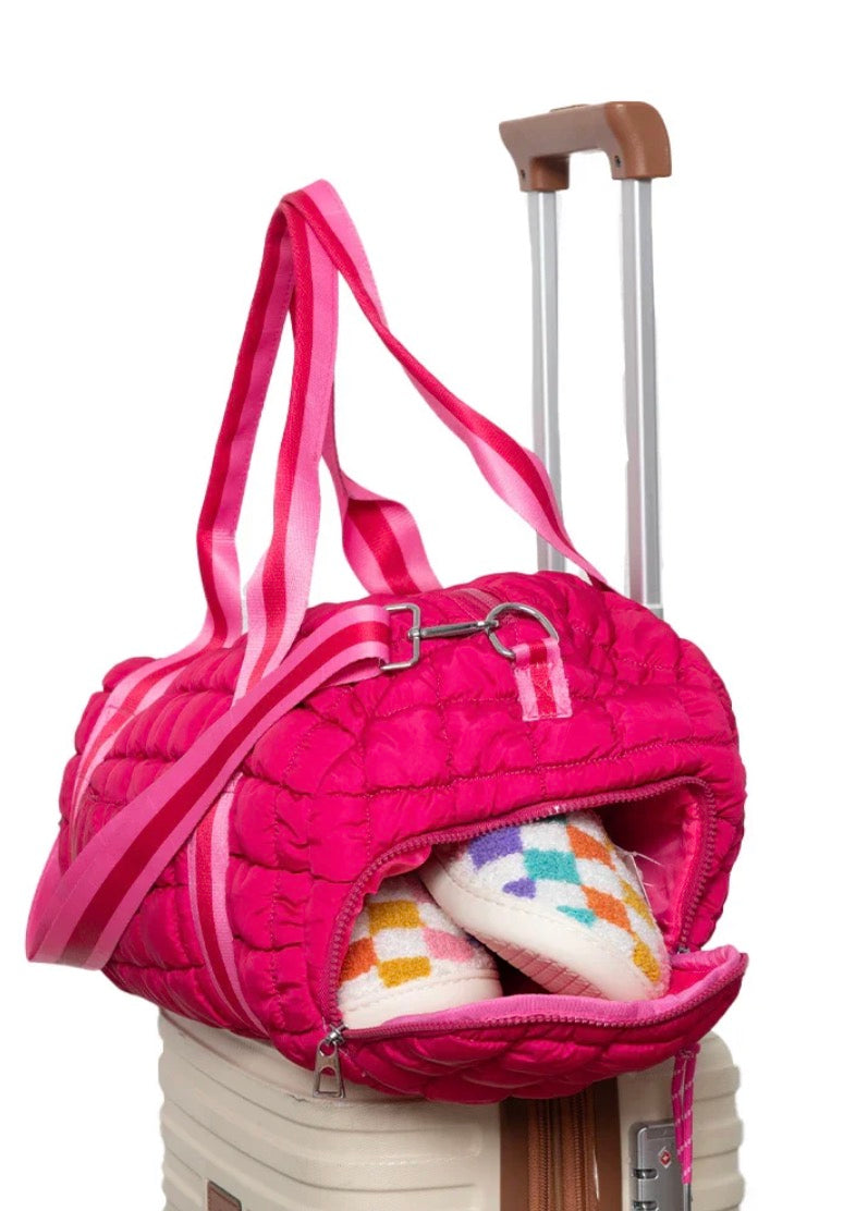 Katydid Quilted Duffel Bag