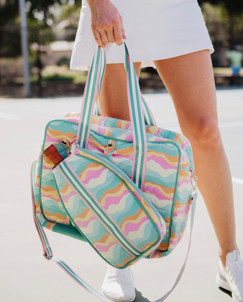 Abstract Pickleball Bag