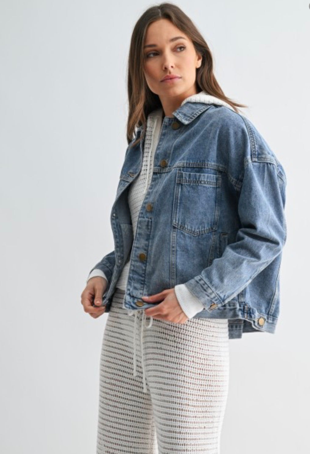 Trucker Style Denim Jacket