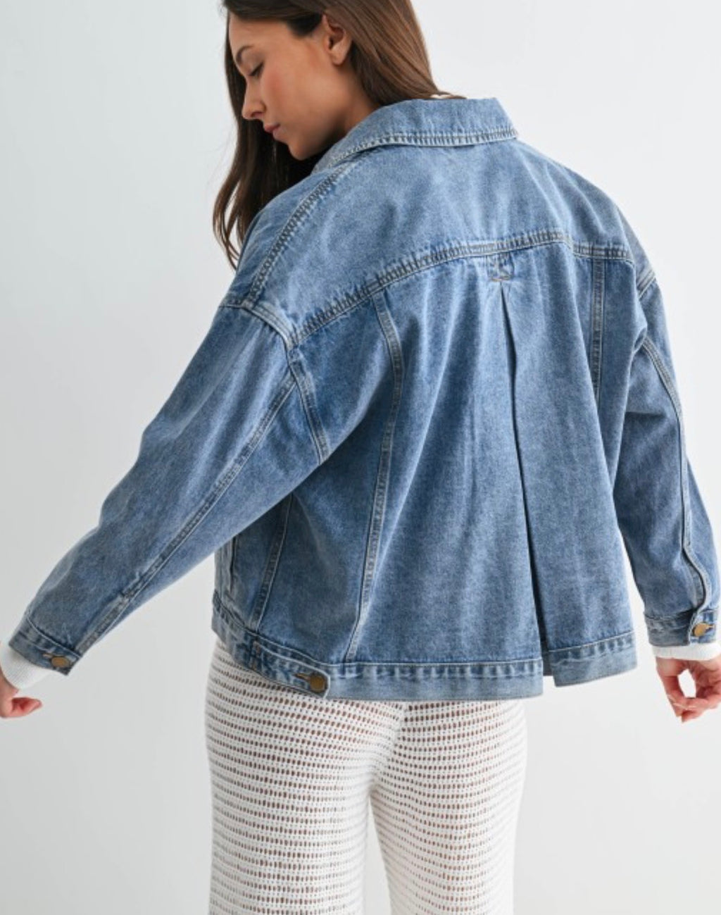 Trucker Style Denim Jacket