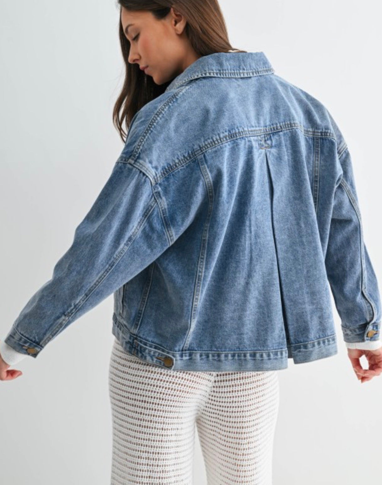 Trucker Style Denim Jacket