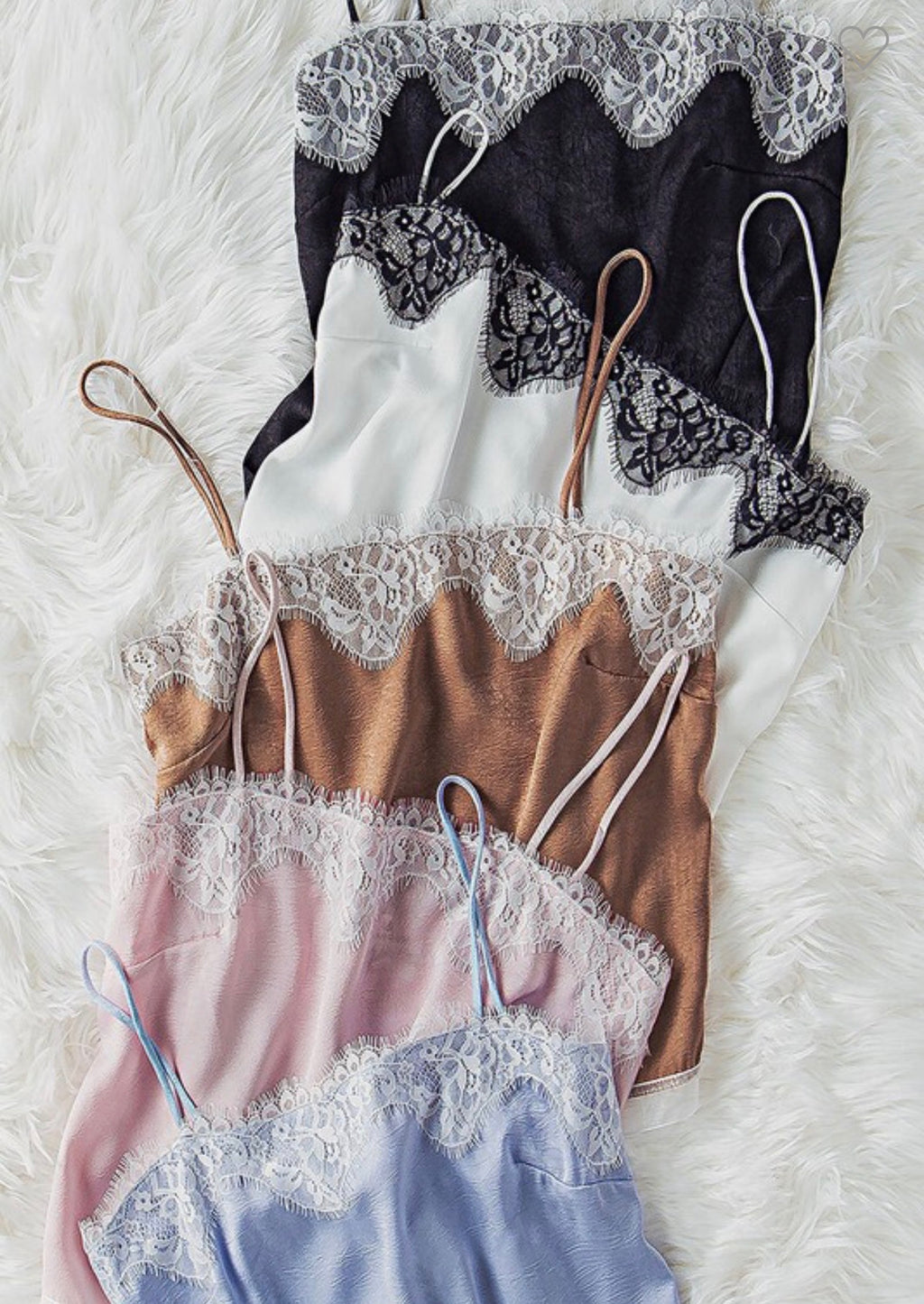 Satin Lace Camisole