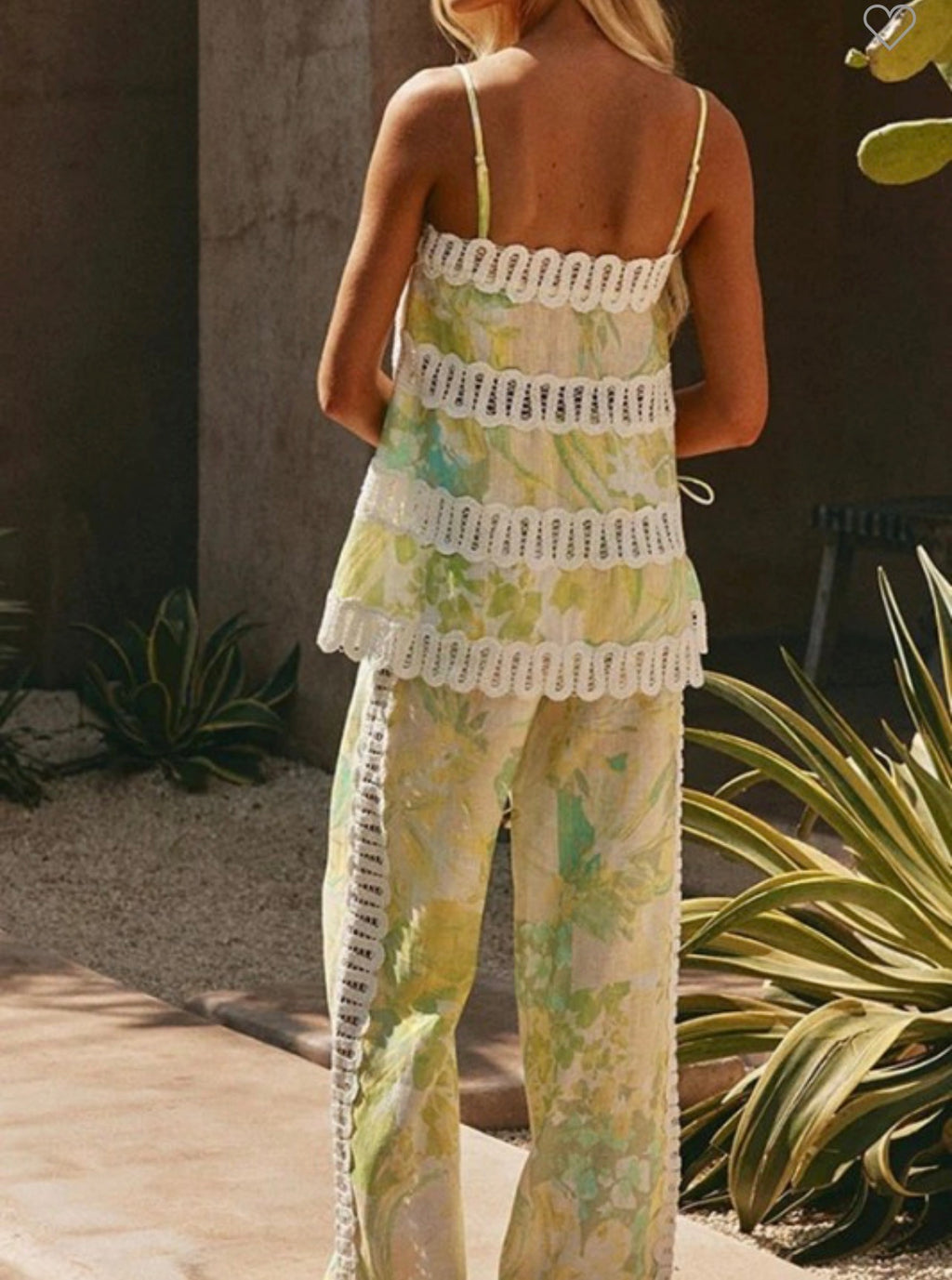 Floral Pant Set