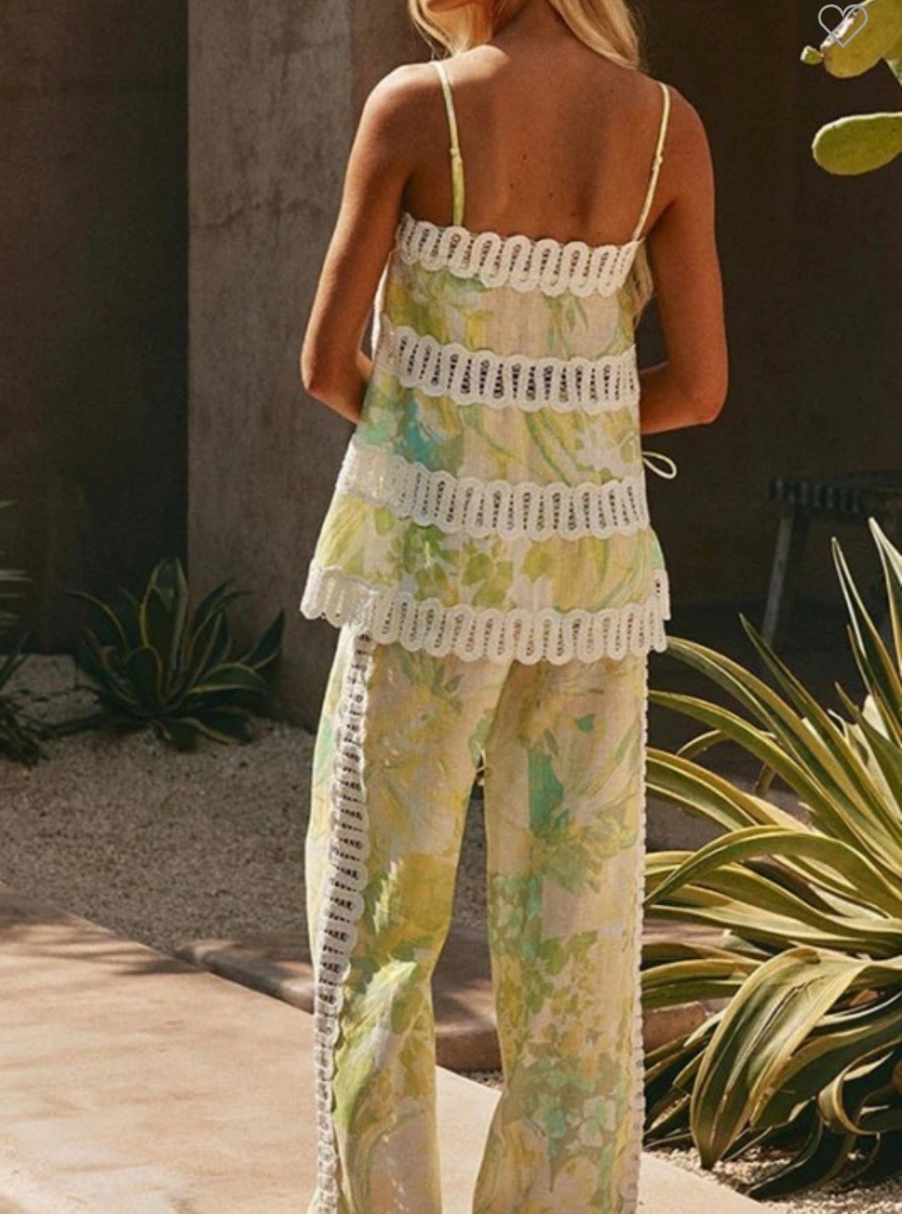 Floral Pant Set