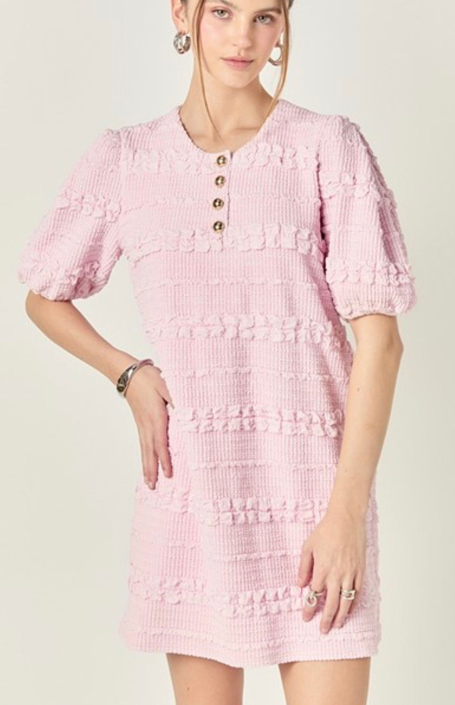 Smocked Mini Dress