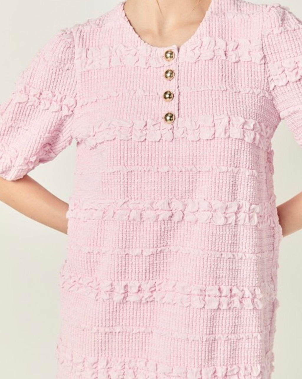 Smocked Mini Dress