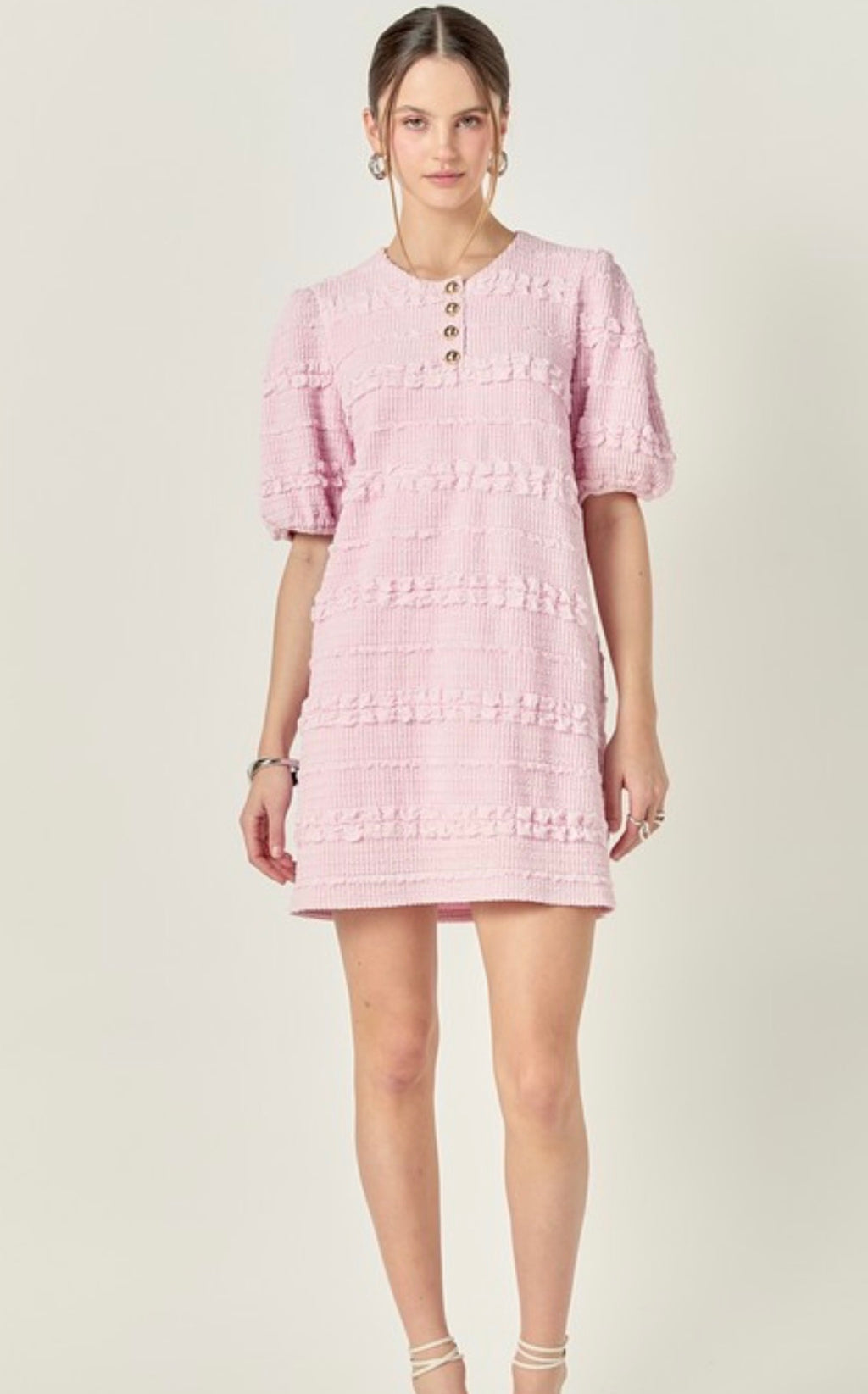 Smocked Mini Dress