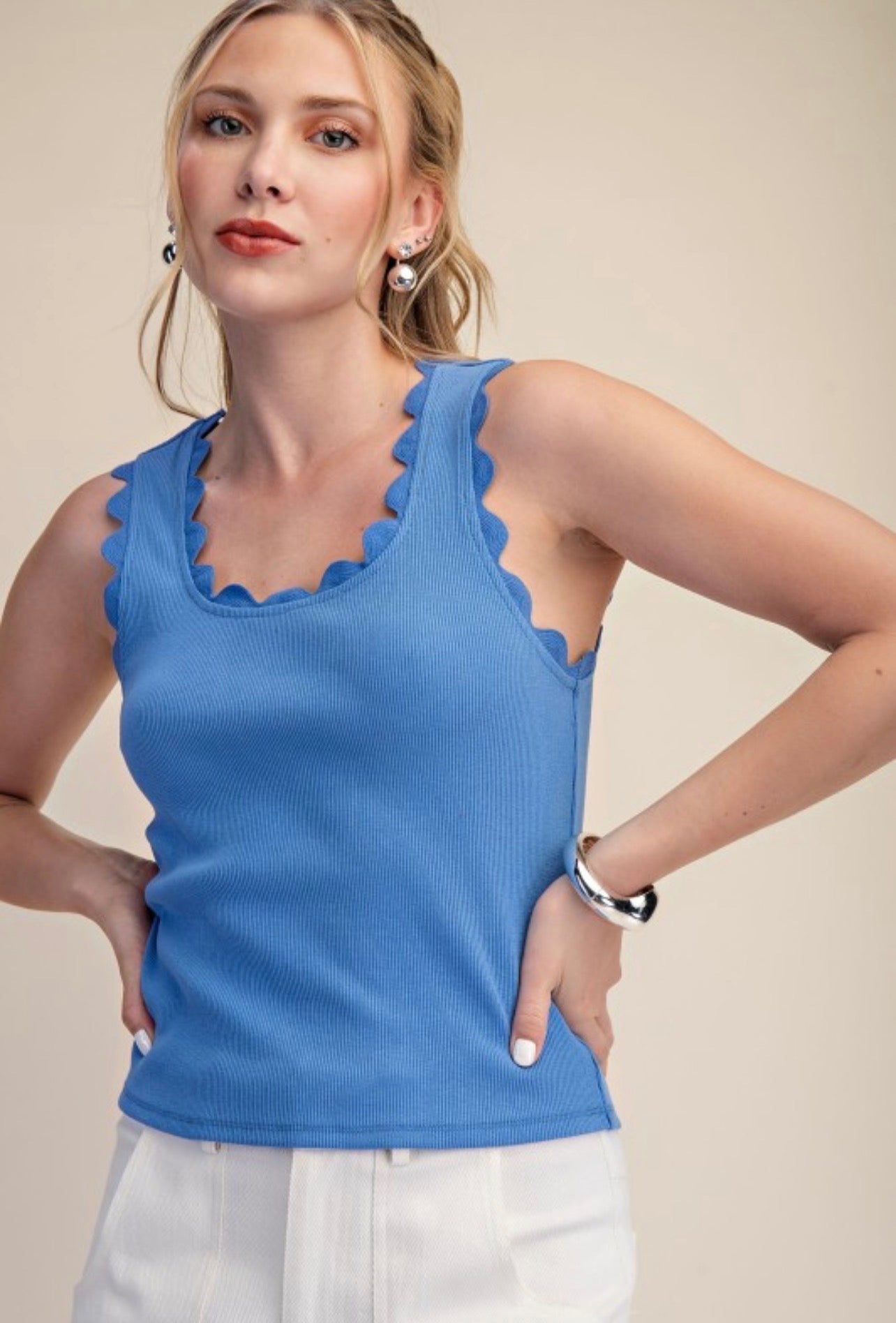 Blue Scallop Tank
