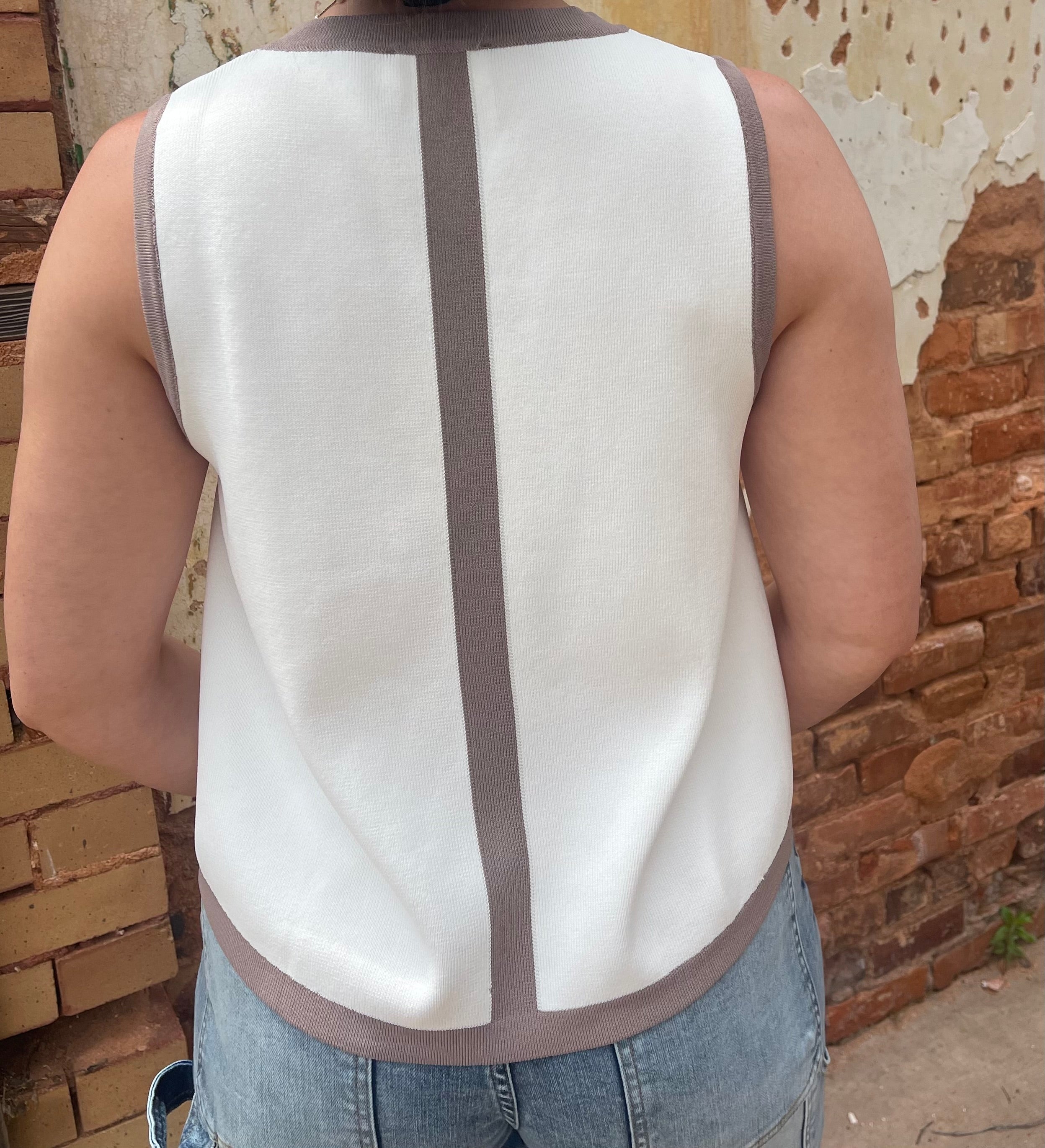 Off White Swing Top