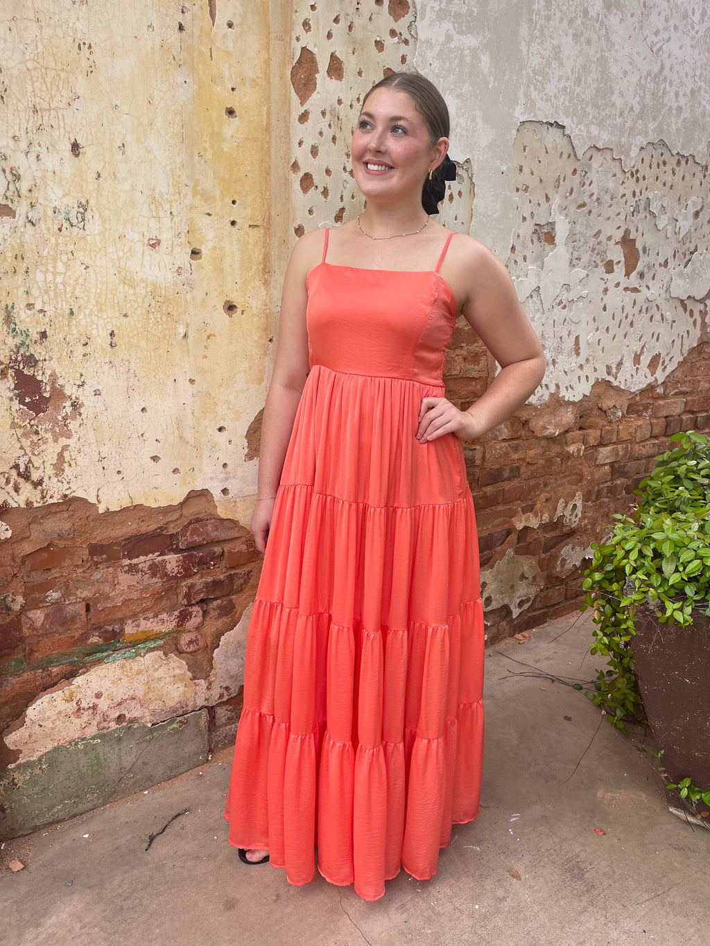 Orange Dream Maxi Dress