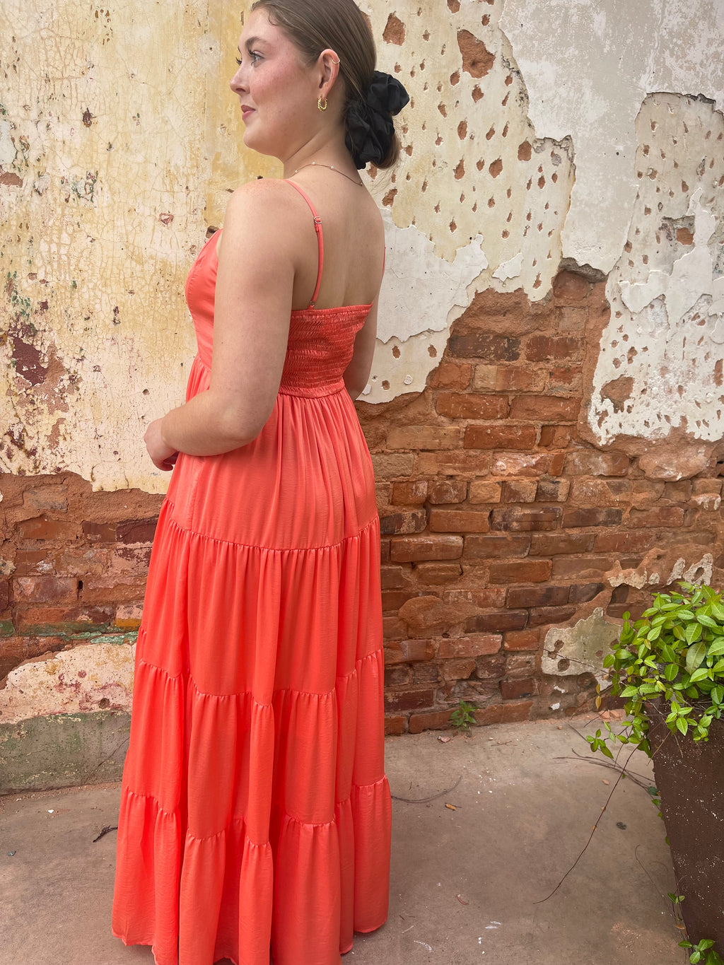 Orange Dream Maxi Dress