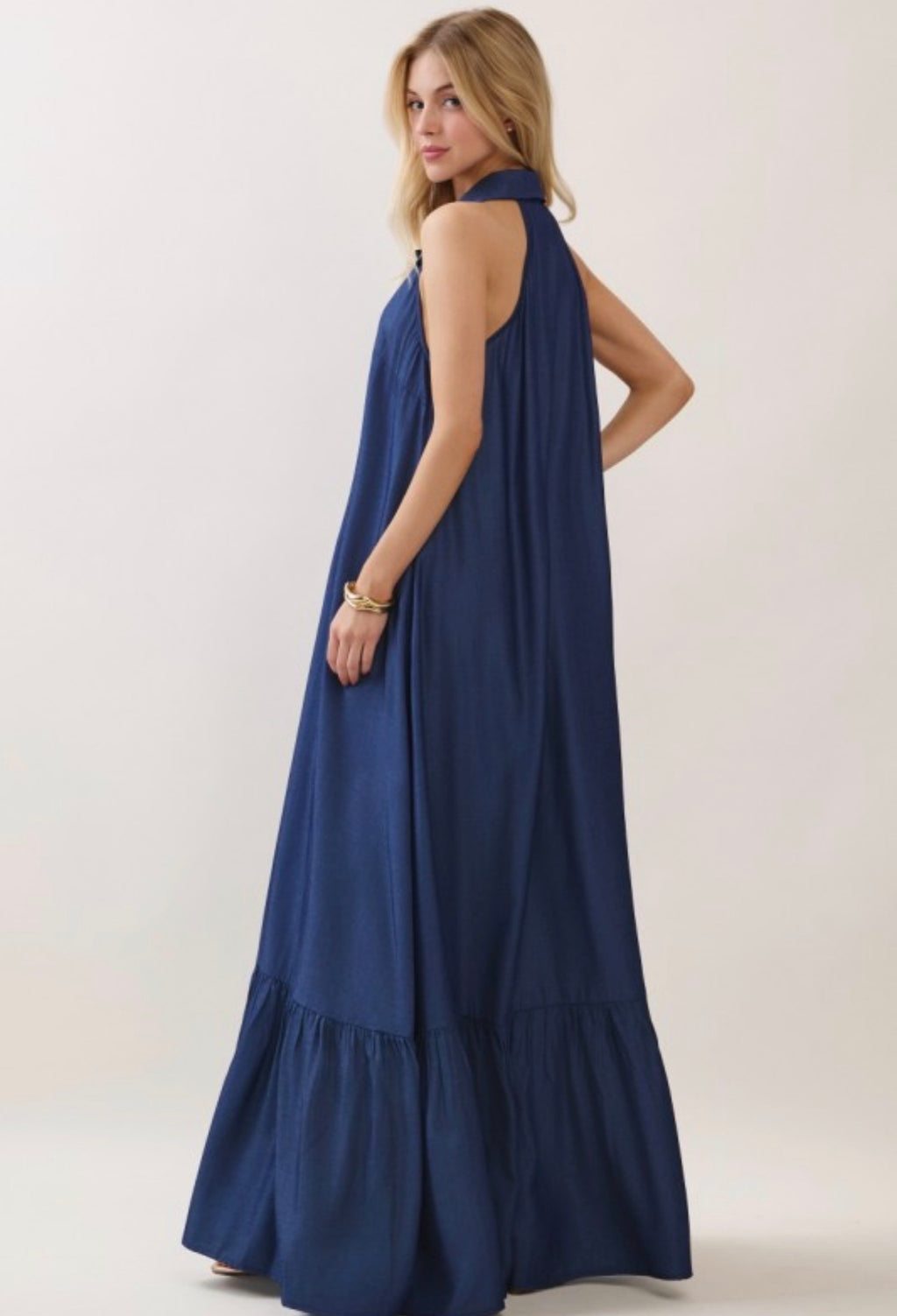 Collard Indigo Maxi