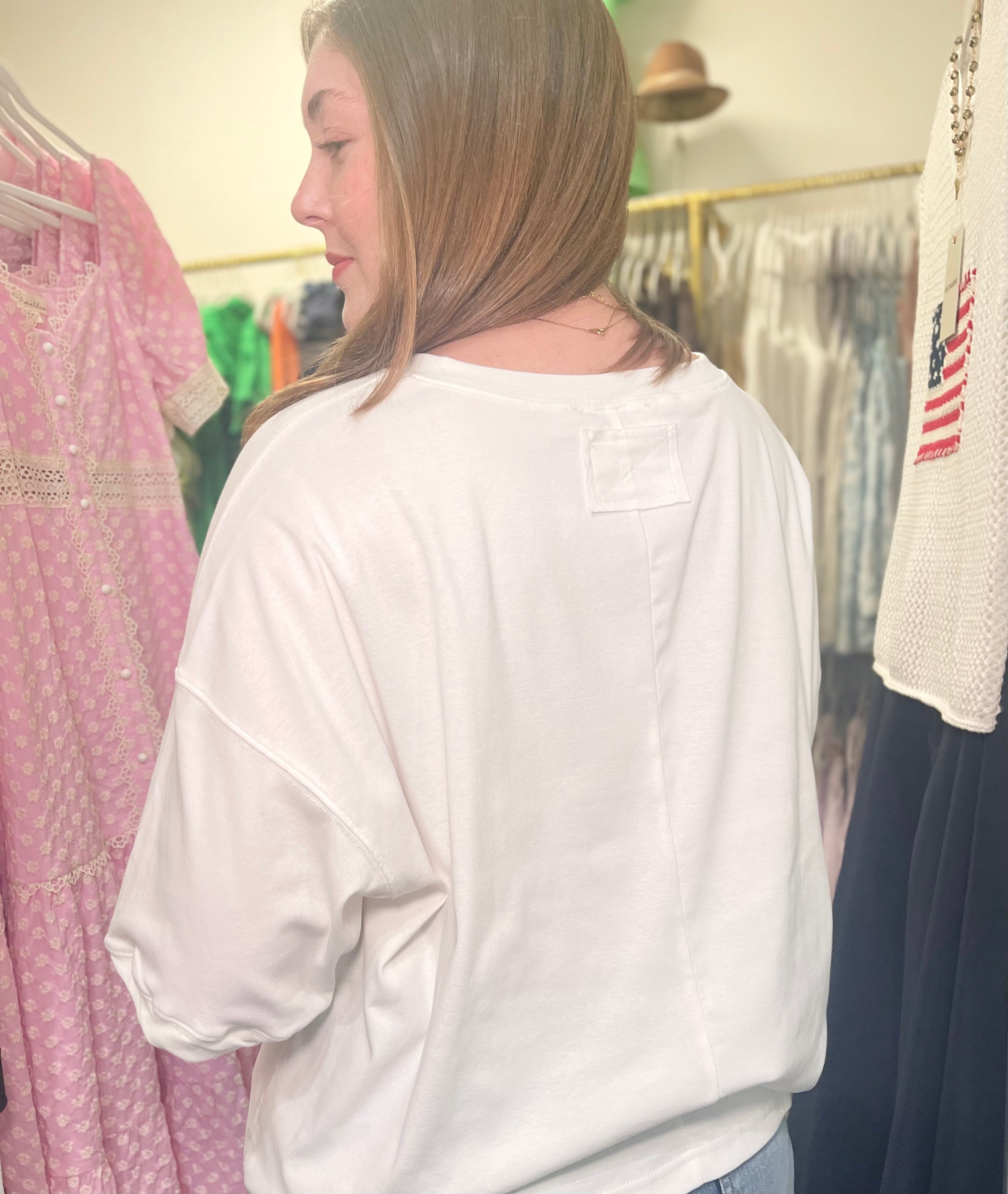 Oversized Knit Button Down