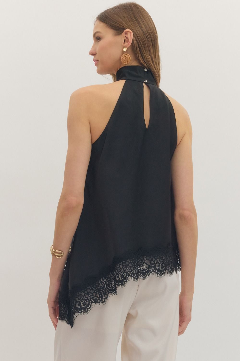 Mock Neck Halter