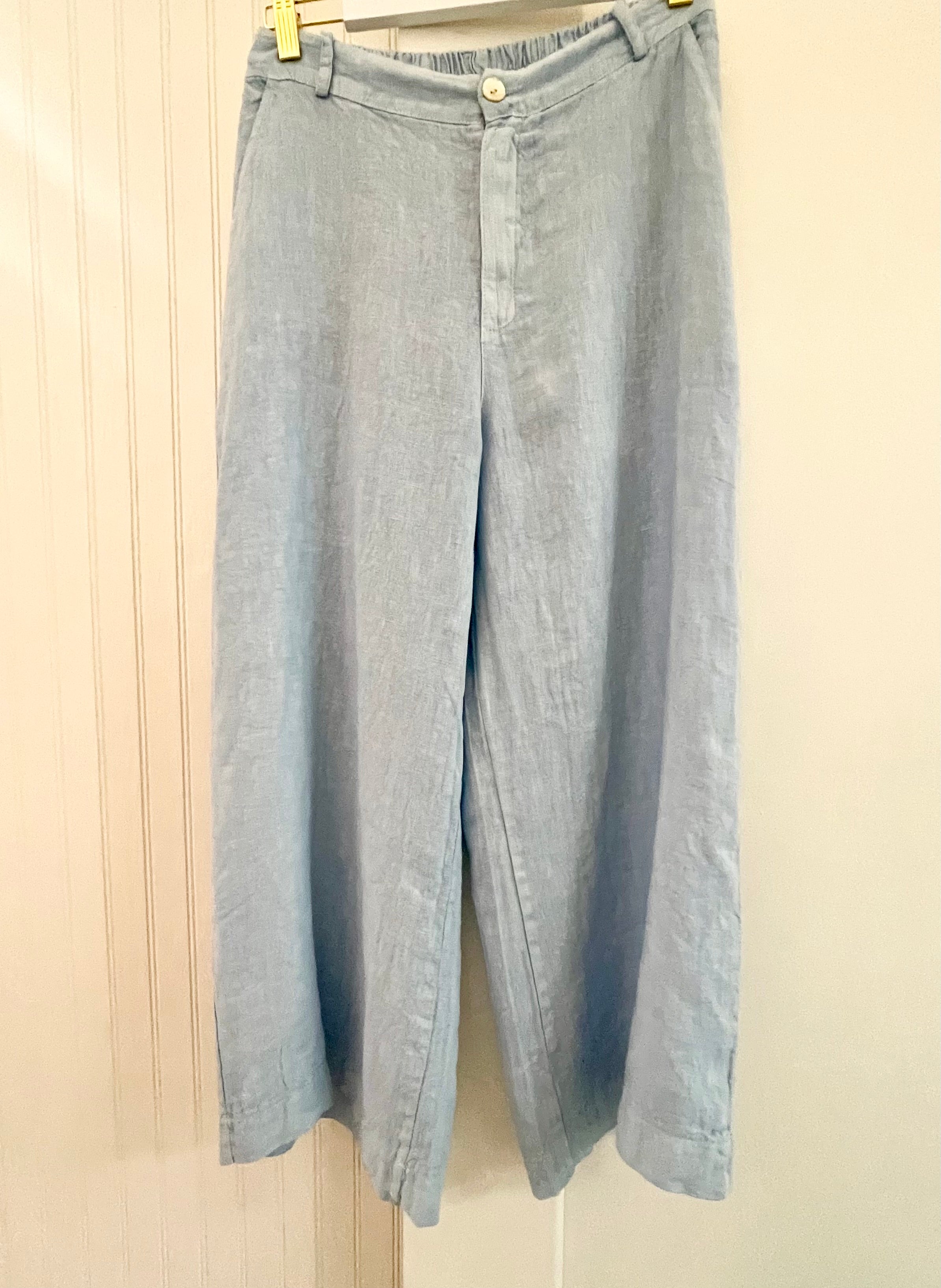 Linen Wide Leg Gaucho