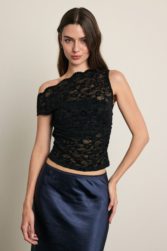 Off The Shoulder Lace Top