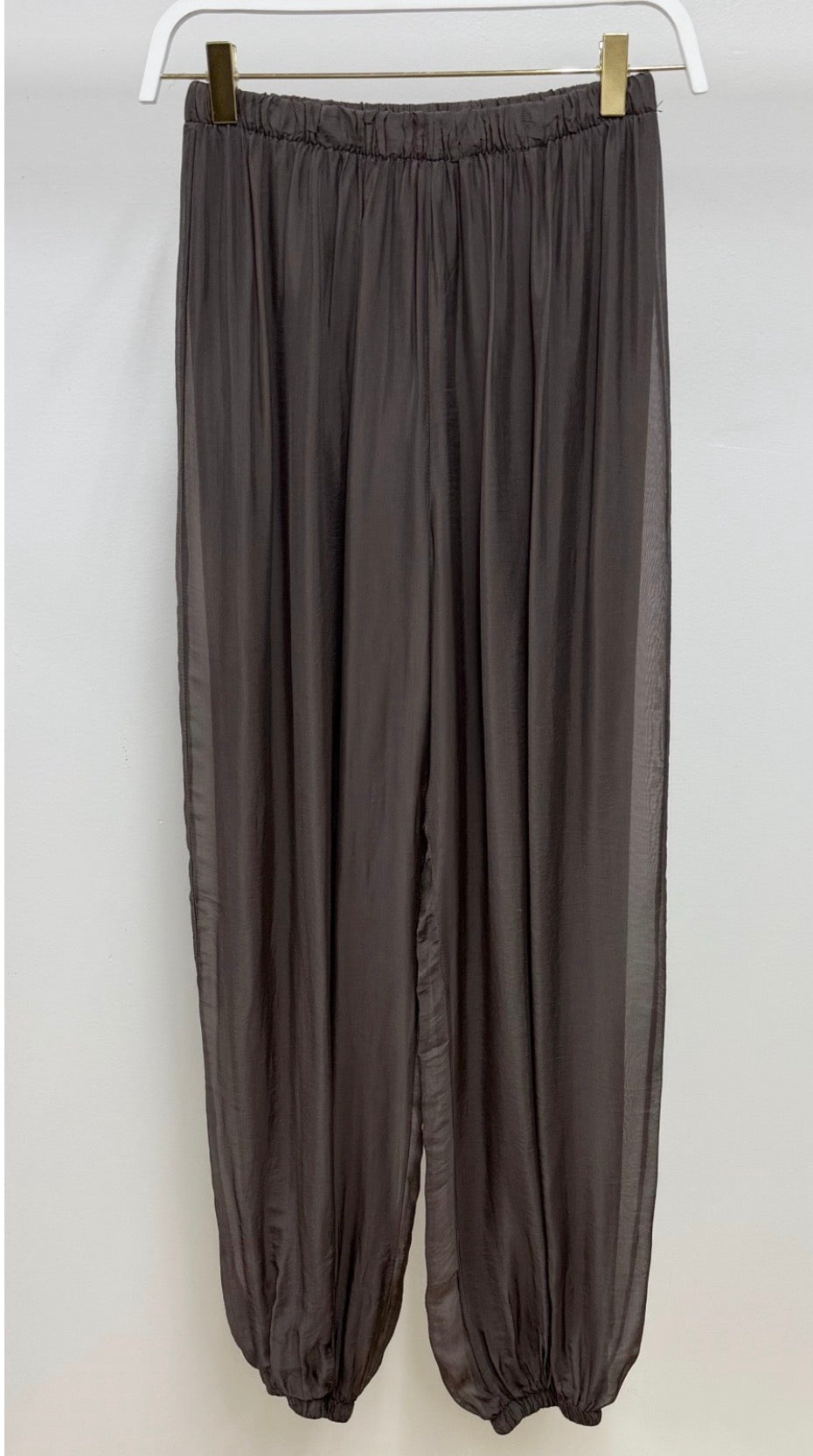 Silk Jogger Pants