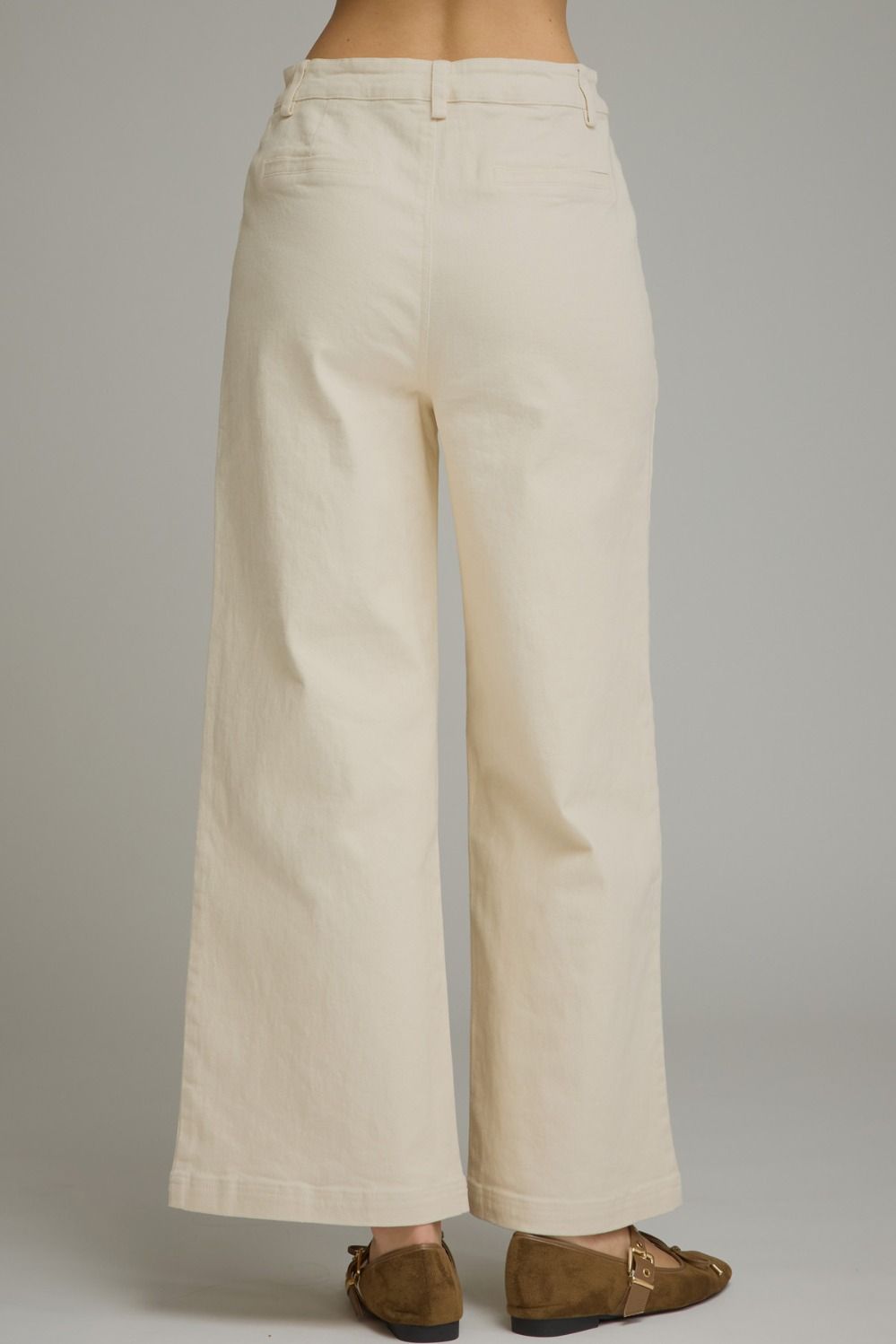 Horse Bit Wide Leg Denim