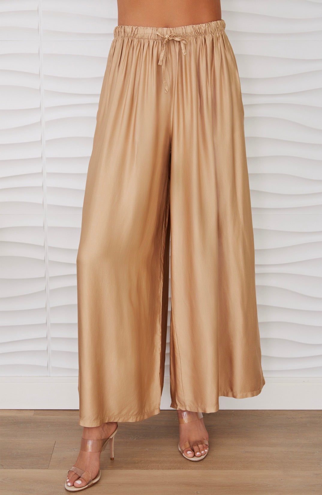 Silky Wide Leg Pants