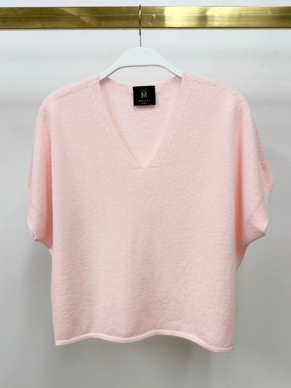 Baby Pink SS Sweater Top